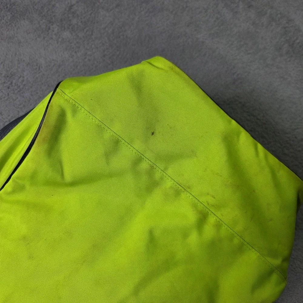 Adidas Unisex Medium Duffel Bag Grey Neon‎ Yellow STLCC 14 Honeycomb Ripstop